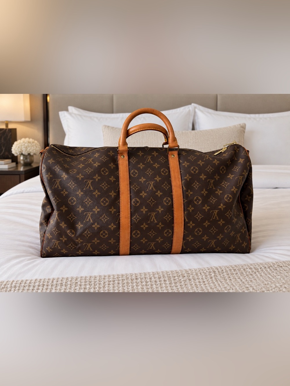 Louis Vuitton Keepall 55 bandoliere